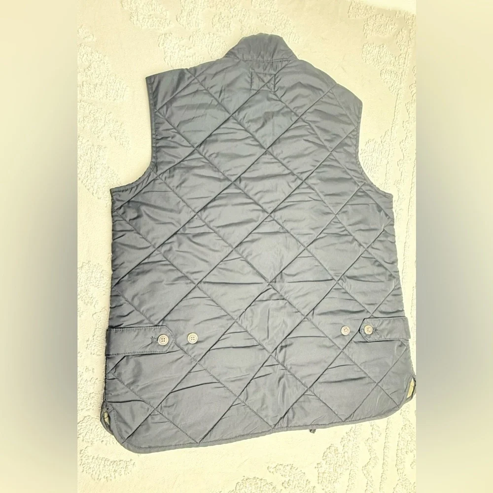 J.Crew Men's Black Quilted Vest